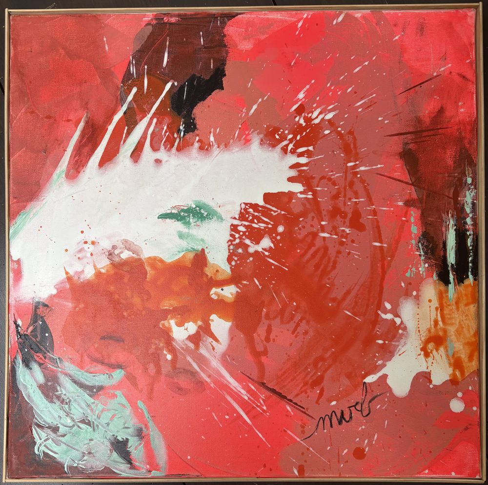 Joyfull 1, Acrylique · 50 x 50 cm