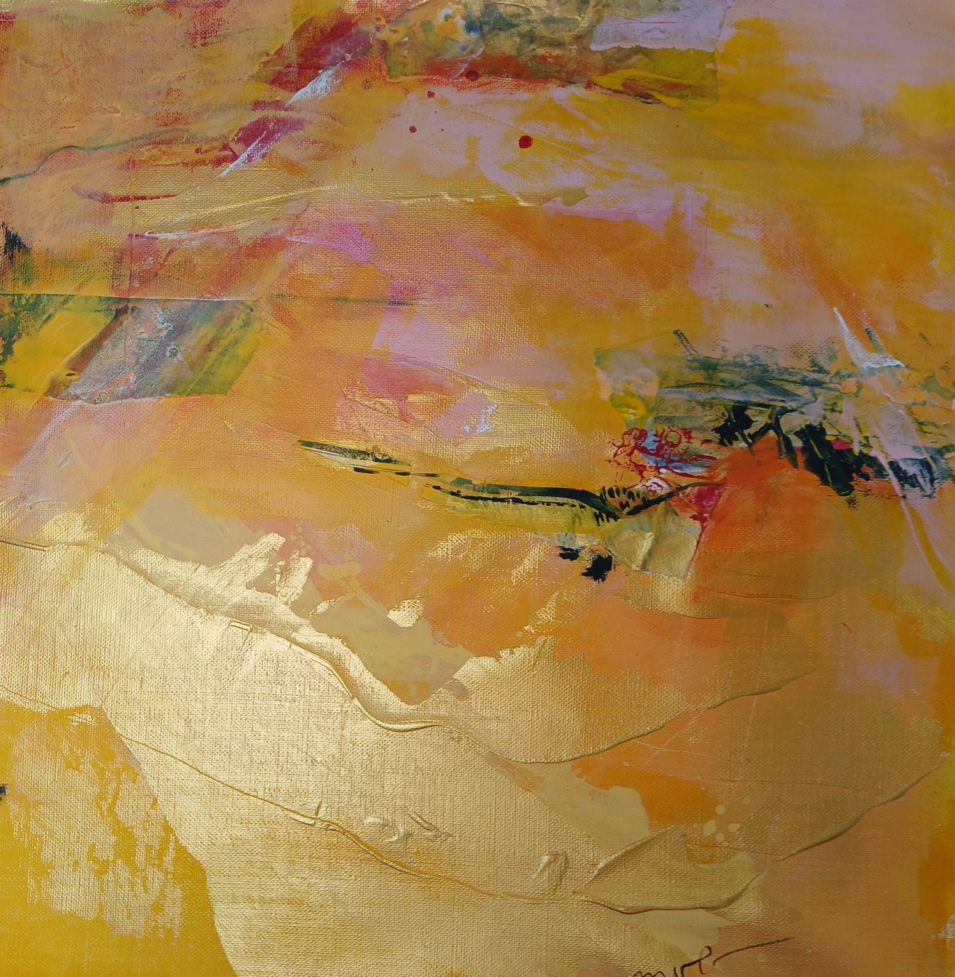 Orient, Acrylique · 50 x 50 cm